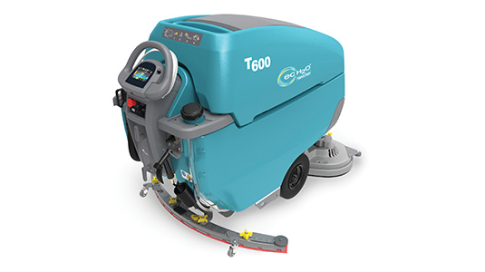 Tennant T600 Floor Scrubber with Linatex Squeegee